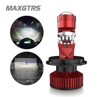 MAXGTRS 1X S2 H4 BA20D P15D LED Motorcycle Headlight AC/DC 11V-60V 6500K 3570 Chip HeadLight