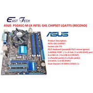 Asus P5G41C-M LX Socket 775 Motherboard WITH INTEL CELERON E7500 PROCESSOR (RECOND) (TESTED)