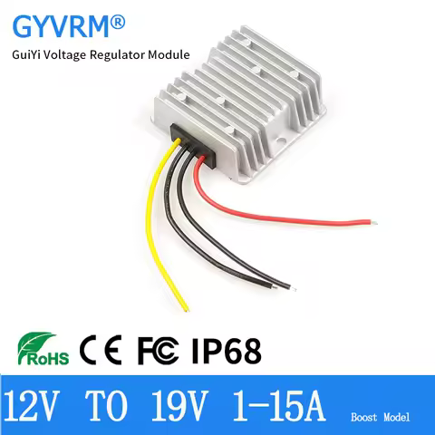 DC DC Converter Step up 12V TO 19V 19.5V 20V Boost Converter 12V TO 19V 1-15A Boost Converter 12V TO