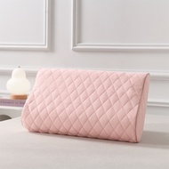 Waterproof Latex Pillow Case with Zip 30x50cm 35x55cm 40x60cm Pillowcase White/Pink/Grey/Blue