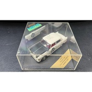 VITESSE 1/43 PEUGEOT 404 EAST AFRICAN SAFARI 62 NOWICKI CLIFF, Silver White Body with Black Roof, wi
