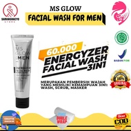 Ms Glow Men Facial Wash Ms Glow For Men Energizer Facial Wash