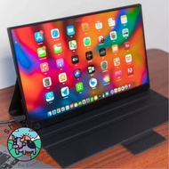 Portable monitor / portable monitor E156 fullHD 60hz. Comes with leather case