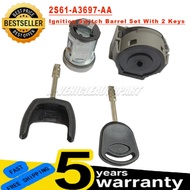2S61-A3697-AA 4355452 Ignition Switch Barrel Set With 2 Keys For Ford Transit Mk7 S C B-max Fiesta F