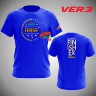 BAJU RUNNING 5KM GARMIN RUN MALAYSIA FACEWATCH VER.3 Hiking Finisher Bike Swim Run t shirt Jersi