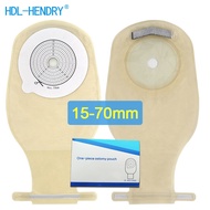 HDR 5 Pcs/10pcs ostomy Bags 70mm Carbon Filter Single Side Non-woven Stoma Bags Ostomy bags for Stom