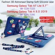 Untuk Samsung Galaxy Tab A7 Lite 8.7 SM-T220 SM-T225 Fashion 3D Astron