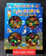 Bộ Đồ Chơi Câu Cá Có Nhạc Đồ Chơi Khéo Léo Đĩa Xoay Cá Đớp Mồi Loại 15 Và 32 Con 02048