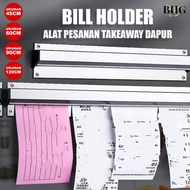“COD”【Bill Holder】/ Penjepit Resi Makanan/Klip Uang/Klip Kwitansi/Klip Menu Baja Tahan Karat/Klip Ta