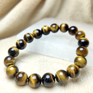 【訂製品】黃虎眼石 閃電眼 6-18mm 手串 手鍊 天然水晶