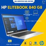 (6 MONTH WARRANTY) HP EliteBook 840 G8 Notebook Core i7 11th Gen (1185G7) 14.0"FHD, WINDOWS 11PRO