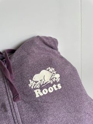 ROOTS 經典水獺logo 外套 紫色