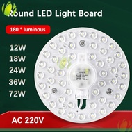 Led Panel Light 220V Round Ring Circle Led Light Board Panel 12W 18W 24W 36W 72W For Ceiling Light R