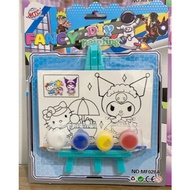 Educational toys for boys and girls Painting board set for children with stand EASEL coloring waterc