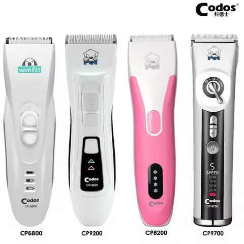 Codos CP9200 Pet Clipper CP9700 Codos Dog Hair Trimmer Animals Grooming Rechargeable Shavers Electri