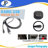 USB CABLE UC-E6 8PIN for SONY Cybershot & NIKON Coolpix series