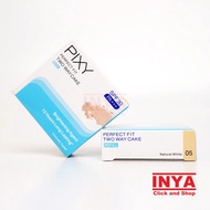 PIXY TWO WAY CAKE PERFECT FIT REFILL 05 NATURAL WHITE 12.2gr - Bedak