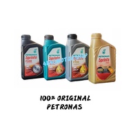 100% Original Petronas Sprinta Racing ES F100 F300 F700 F900 Semi FULLY Synthetic 4T Engine Oil Miny
