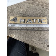 emblem 4matic mercedes