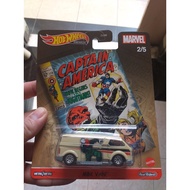 Hot WHEELS PREMIUM MARVEL CAPTAIN AMERICA MBK VAN