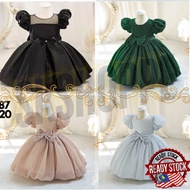 0-5T Summer New Baby Dress Children's Birthday Party Gown Shinning Shimmering Event Girl