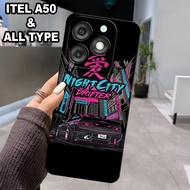 G48 - Latest ITEL A50 Case 2024 - Flexible rubber material - ITEL A50 silicone - ITEL A50 casing - P