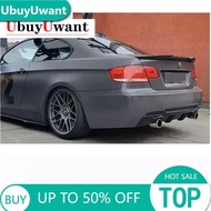 M4 Style Real Carbon Fiber Rear Wing Trunk Lip Spoiler For BMW E92 Spoiler  2005 - 2012 3 Series 2 D