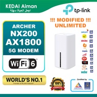 TP-LINK Archer NX200 5G AX1800 Wireless Dual-Band Gigabit Router