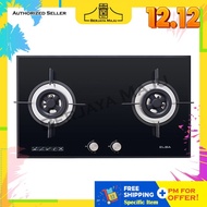 Elba 2 Burner Built-In Glass Gas Cooker Hob EGH-K8942G(BK)