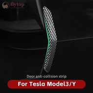 FLYTOP 4Pcs Car Door Anti-collision Strip Paint Body Anti Scratch Sticker Modification Accessories A
