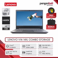 Laptop Combo Storage ssd Hdd V14-14iil i3-1005g1 12 Gb Ram Ssd 256gb H