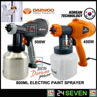DAEWOO 500W DAPG500HM or 450W DAPG450M Electric Paint Spray Gun 800ml For Paint And Chemical Use