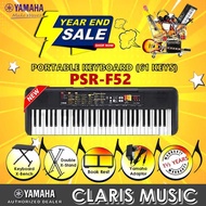 Yamaha PSR-F52 Portable Keyboard-NEW ARRIVAL! (PSR-F52 / PSRF52 / PSR F52/ psr f52/ psr-f52) PACKAGE