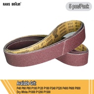 5 pieces 1829x50mm A/O Sanding Belts P40-P800 S/C P1000-P1500 for 2x72 inch Belt Sander Knife Grinde