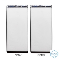 กระจกที่มีหน้าจอ OCA LCD จอแสดงผลหน้าจอสัมผัสสำหรับ Samsung Galaxy Note 8 Note 9 Note 10 Note 10 Plu