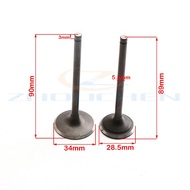 For Zongshen CB250 CB 250 CBB250 CQR25Motorcycle Engine Valve Intake Exhaust Stem Kayo T4 Off Road D