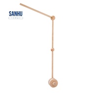 Crib Mobile ARM Rotating Wooden Mobile Arm for Crib Baby Mobile Hanger Nursery Mobile Stand for Crib