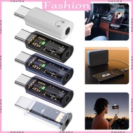 NAV Type C To 3 5mm Headphone Port Adapter with Decoding Chip Sound Frequency Converter Fit for Seam