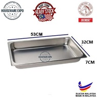 Full size Stainless Steel Buffet Food Pan chafing dish buffet catering berkas lauk buffet tray food 