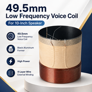 10-inch speaker with a 49.5mm low-frequency voice coil specifically designed for black aluminum spea