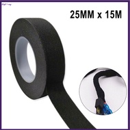【BET】15M 25MM Heat-resistant  Cloth Fabric Tape For Automotive Cable Wiring[my]