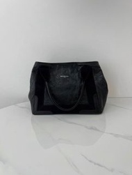 BALENCIAGA   Cabas XS 黑色小牛皮手提包