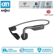 SHOKZ OpenMove Open-Ear Bluetooth Sport Headphones, Bone Conduction Wireless Earphones, Sweatproof f