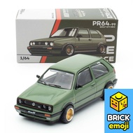 POP RACE PR64-99 Volkswagen Golf GTI Mk2 1/64 Đồ chơi mô hình xe hơi