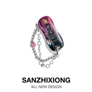 SANZHIXIONG | เคสกุญแจ Porsche สำหรับ Panamera Cayenne Macan 911 Taycan ผู้หญิง