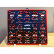 2026 F1 Calendar with DRS Zones by Harace Protoworks