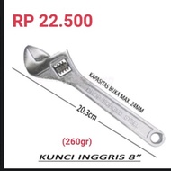 ENGLISH KEY / BAGO KEY FUKUNG KW 1 ORIGINAL 8"