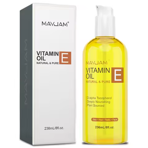 MAYJAM Vitamin E Oil Pure Natural Oil for Face and Skin Care Body Massage Oil for Body Care 118ml 23