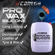 CAREGA 20L Pure Silicone Wax Tyre SiliconWax Tayar Pro Wax Silicon Tire Silikon Wax Kilat Car Care T
