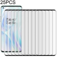 全城熱賣 - 適用於 OnePlus 8 / 8 5G UW Verizon 25 PCS 3D曲面全屏鋼化玻璃膜